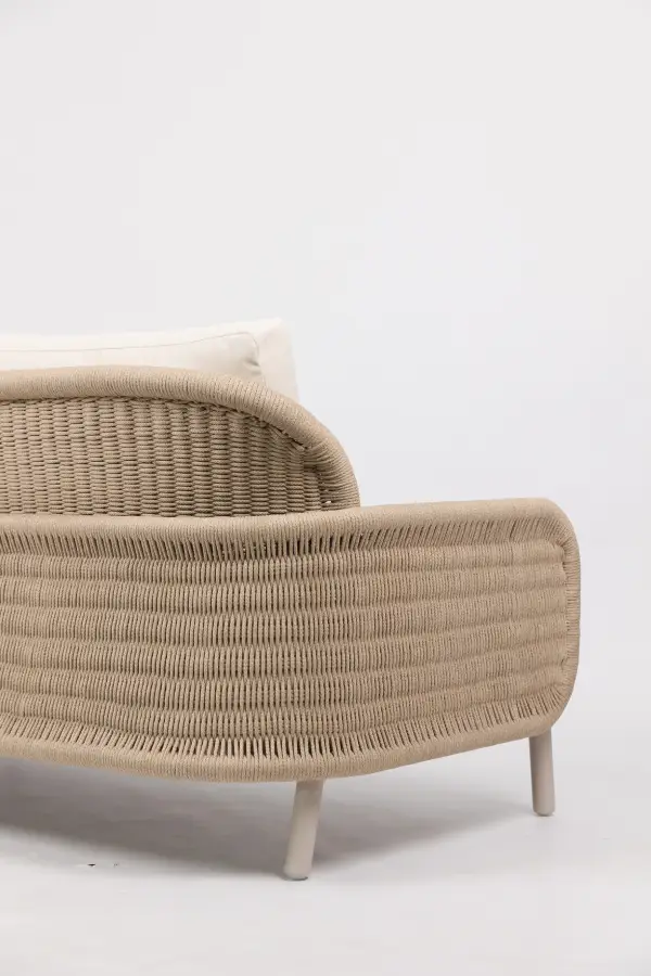 โซฟา Lanier Sofa Two seat with cushions - Rope Version - Image 6