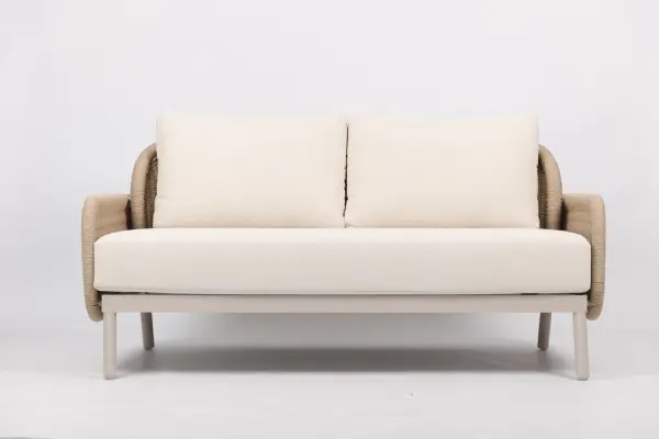 โซฟา Lanier Sofa Two seat with cushions - Rope Version - Image 2