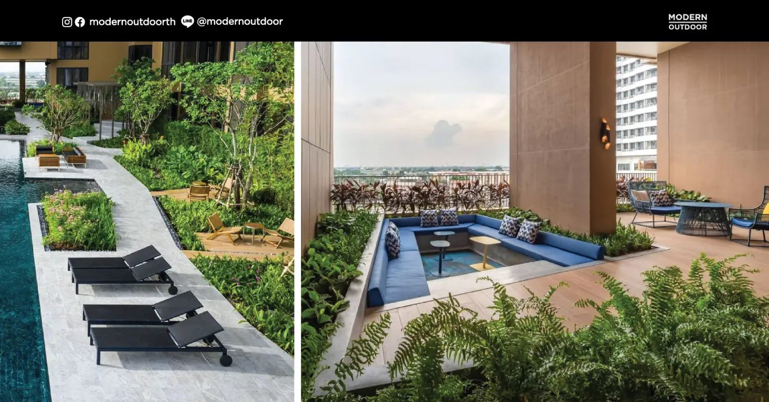 outdoor furniture โรงแรม ราคาถูก