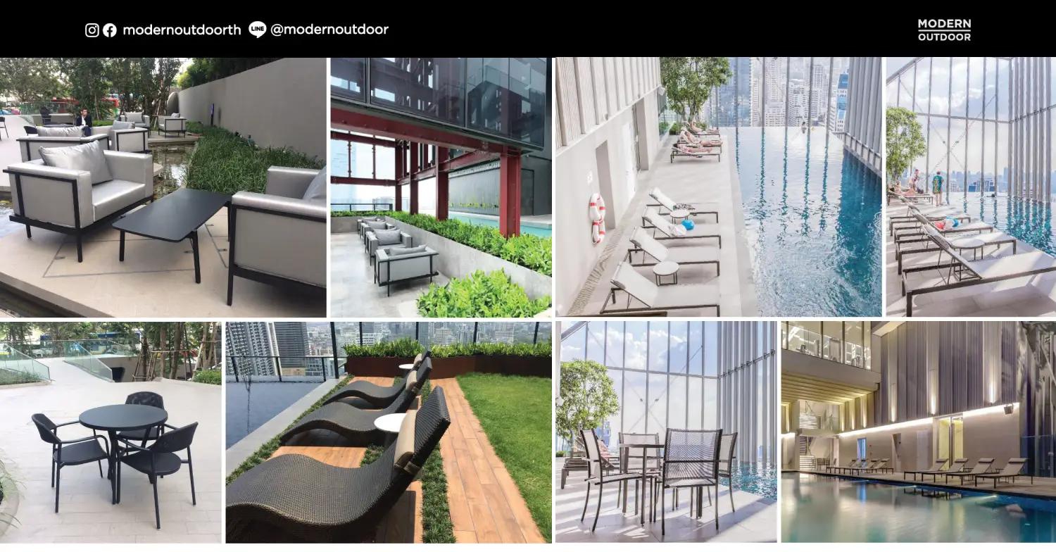 โรงแรมควรเลือก Outdoor Furniture จากสเปก หรือ ภาพลักษณ์?