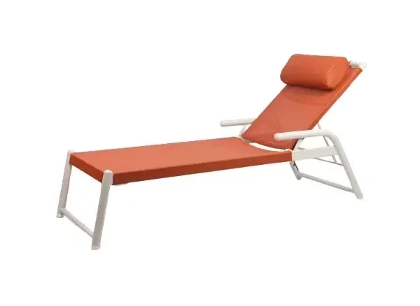 เตียงอาบแดด Rokie Lounger with Arm