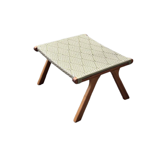 เก้าอี้ กลางแจ้ง Relax Ottoman chair Diamond – Teakwood